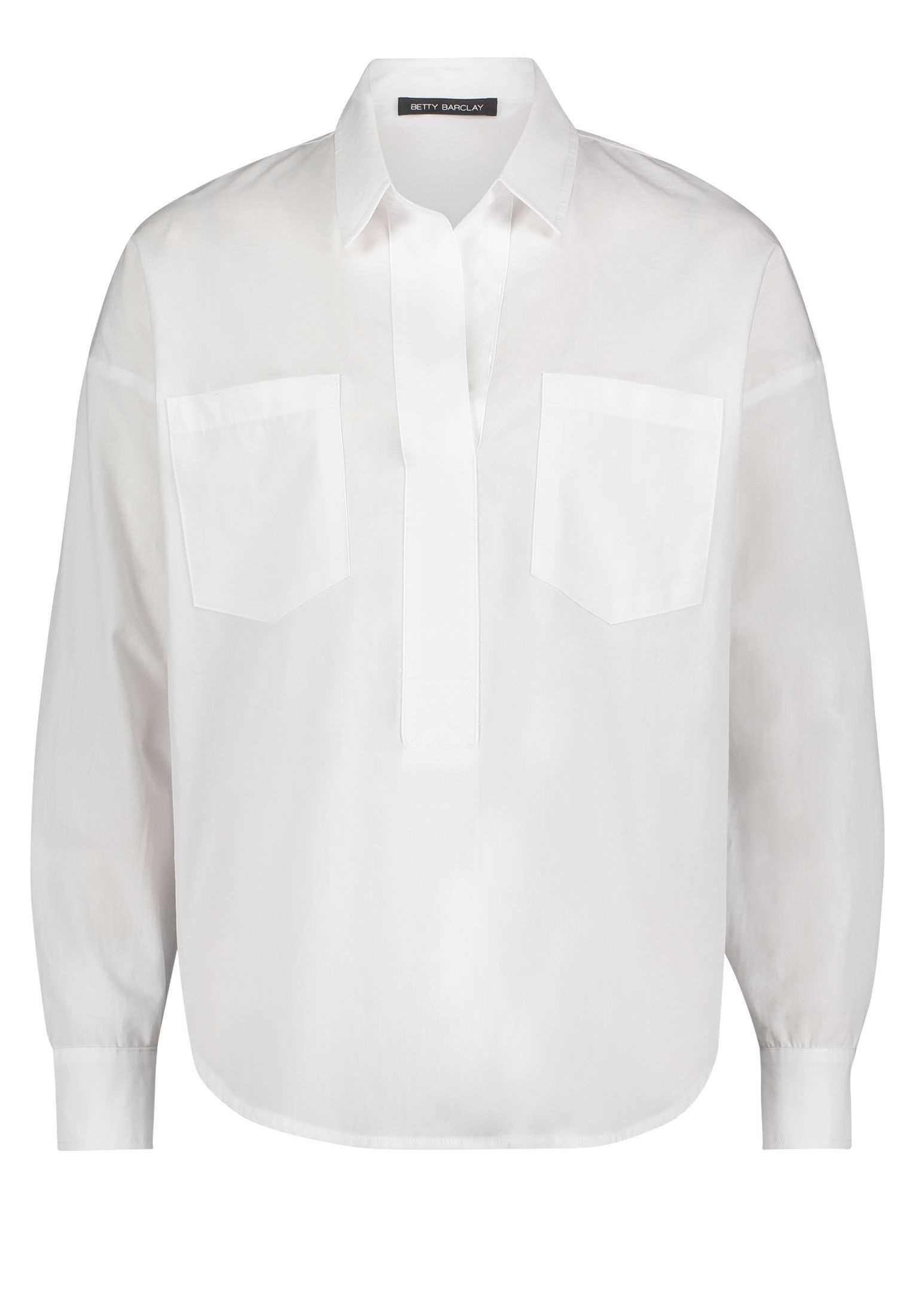 Witte blouse grote discount maat