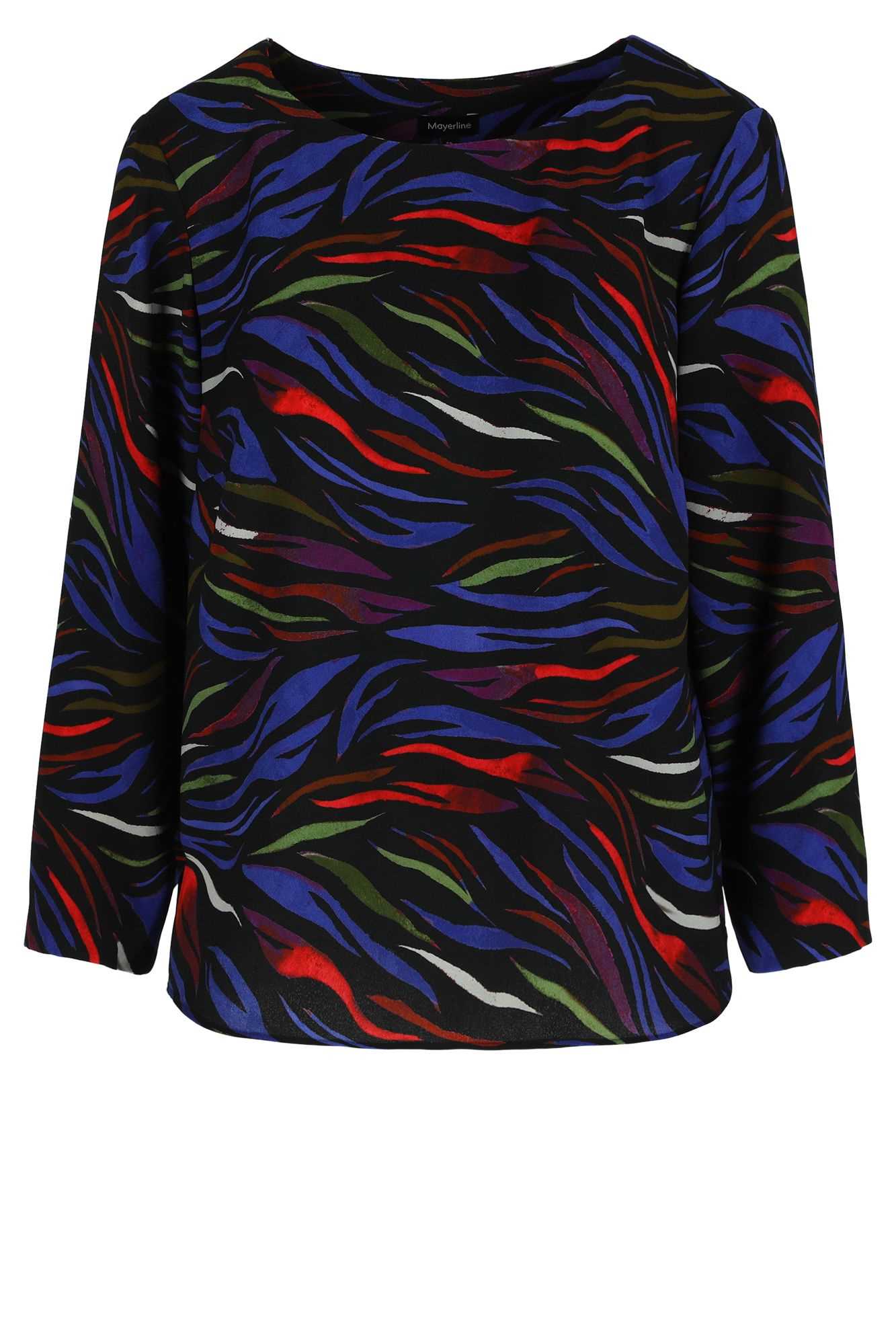Mayerline Jersey Blouse Jackie1 Olympian Blue